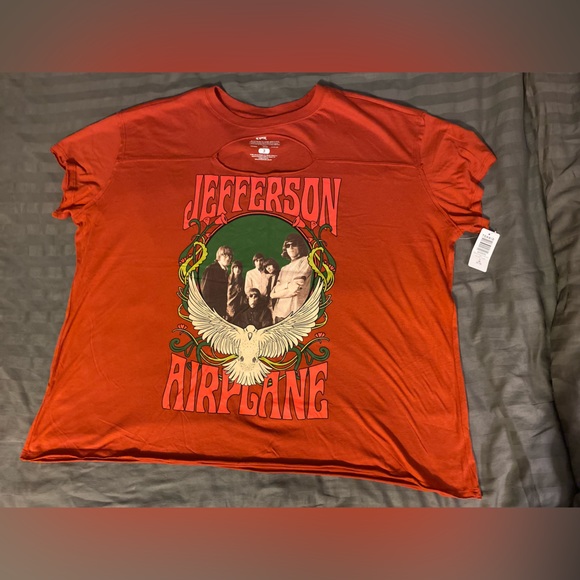 ♓️Torrid Size 3X Jefferson Airplane Tee - Picture 6 of 14